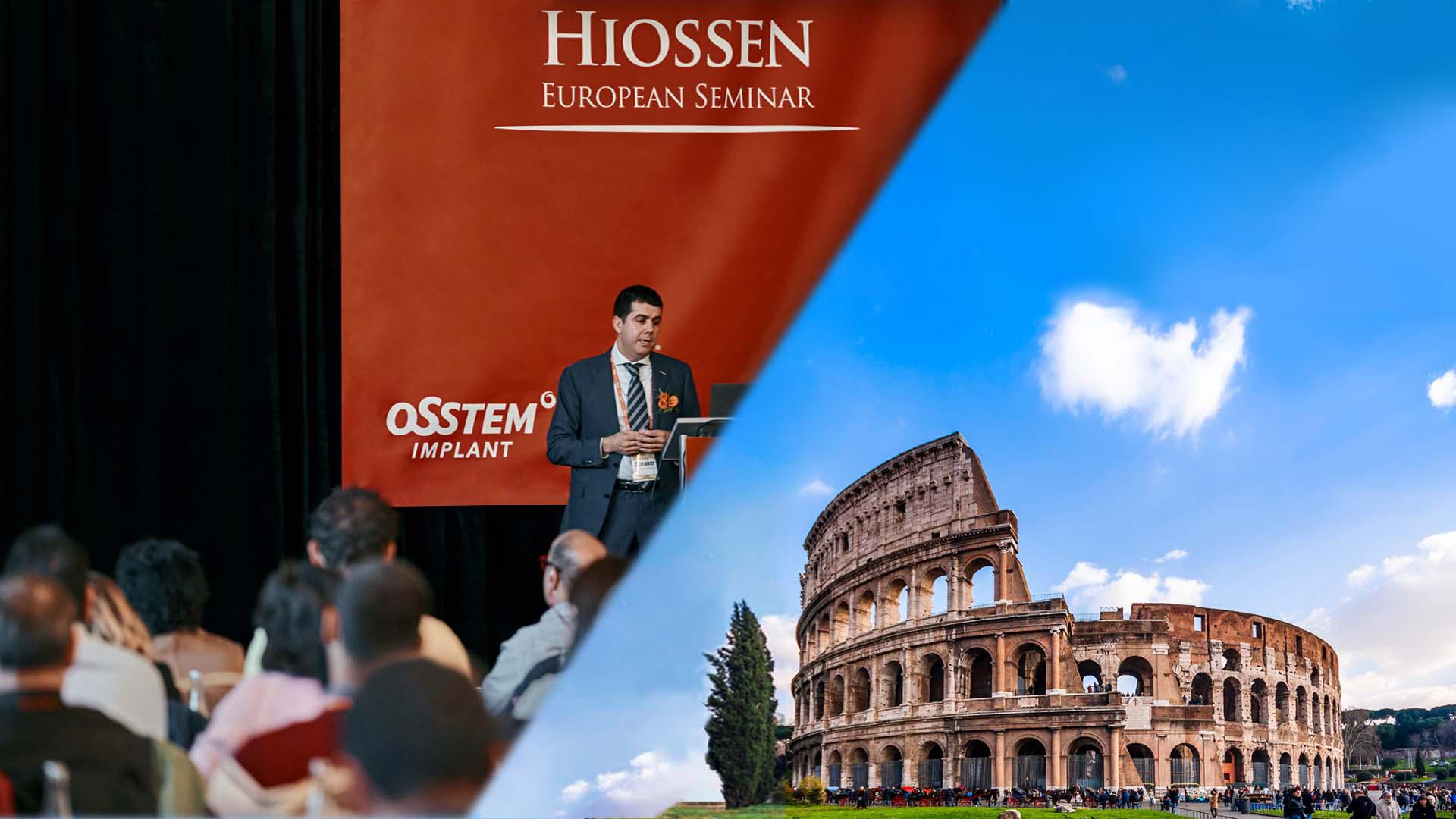 In October, the Osstem-Hiossen Meeting in Europe will take place in Rome in Italy. (Image: Osstem Implant)